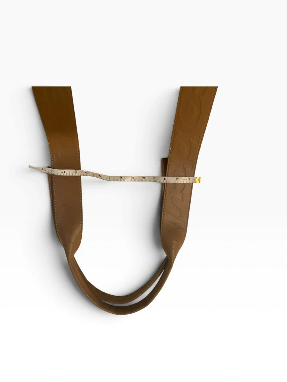 Lux Canvas Logo-Print Brown Duffel with Removable Strap